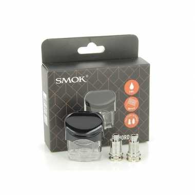 Smok Nord Kartuş + 2 Coil - 3ML Kartuş Kapasitesi Smok Nord Kartuş + 2 Coil - 3ML Kartuş Kapasitesi