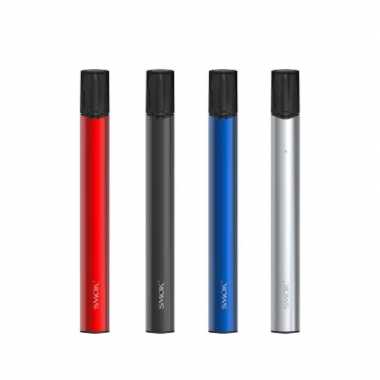 Smok SLM Pod Mod çeşitleri: Kırmızı, Siyah, Mavi ve Gümüş renkler.