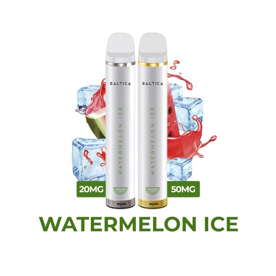 Saltica Watermelon Ice Tek Kullanımlık Vape Kalem 20mg ve 50mg Çeşitleri