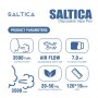 Saltica Blue Razz Ice Disposable Vape Pen Özellikleri: 3500 Puf, Ayarlanabilir Hava Akışı