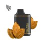 Saltica Leather 7000 American Tobacco tek kullanımlık vape bar siyah.