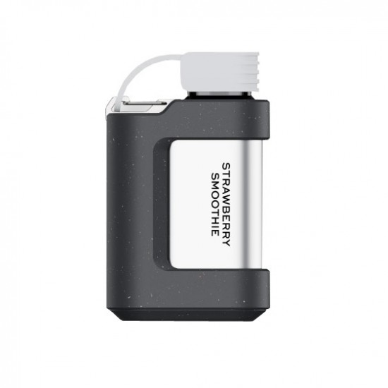 Vozol Gear 7000 Tek Kullanımlık Çilekli Smoothie, Siyah Gövde