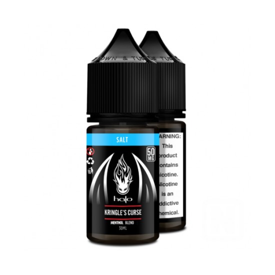 Halo Kringle's Curse Menthol Salt Likit 30ml Siyah Şişe