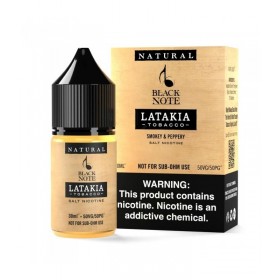 Black Note Latakia Tobacco Salt Likit Black Note Latakia Tobacco Salt Likit