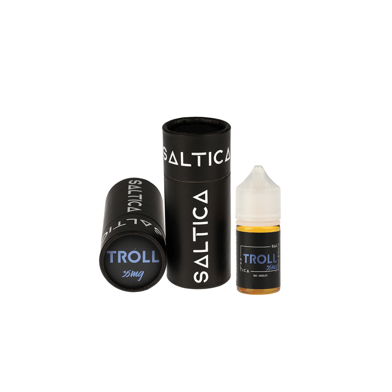 Saltica Troll 35mg Salt Likit, Siyah Ambalajlı Elektronik Sigara Likiti