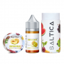 Saltica Honeydew Melon Salt Likit 35mg ve 50mg çeşitleri ambalajlı.