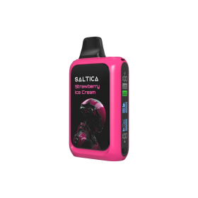 Saltica Cyber 18000 Strawberry Ice Cream Disposable Vape Bar Saltica Cyber 18000 Strawberry Ice Cream Disposable Vape Bar