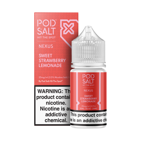 Pod Salt Sweet Strawberry Lemonade Salt Likit