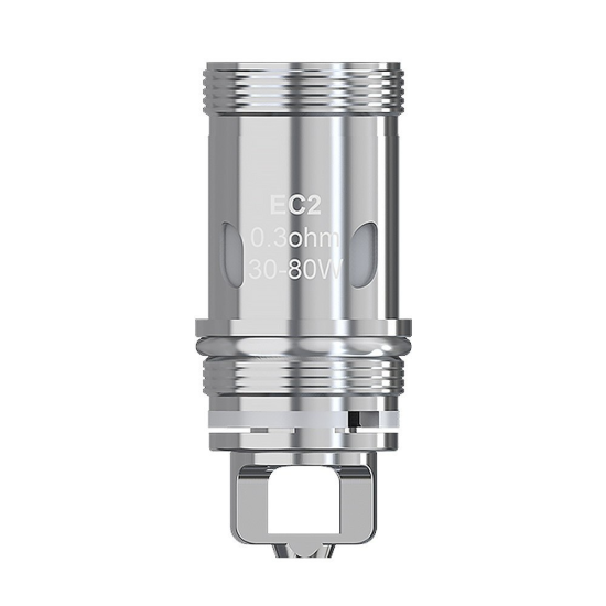 Eleaf EC2 0.3ohm Coil, 30-80W, Gümüş Metalik Yedek Atomizer Başlık