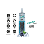 Saltica Cyberpunk 12000 Blueberry Ice Disposable Vape Bar