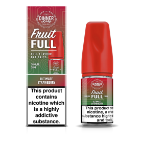 Dinner Lady Fruit Full Ultimate Strawberry Salt Likit Dinner Lady Fruit Full Ultimate Strawberry Salt Likit
