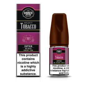 Dinner Lady Captain Salt Likit, Select Tobacco, 20mg, 30ml