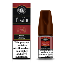 Dinner Lady Select Tobacco Cuban Salt Likit Dinner Lady Select Tobacco Cuban Salt Likit
