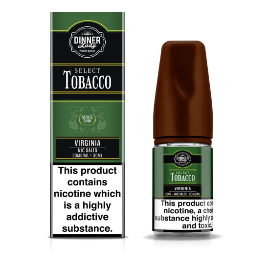 Dinner Lady Select Tobacco Virginia Salt Likit