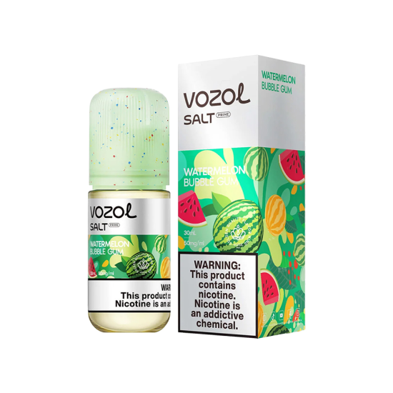 Vozol Watermelon Bubble Gum Salt Likit