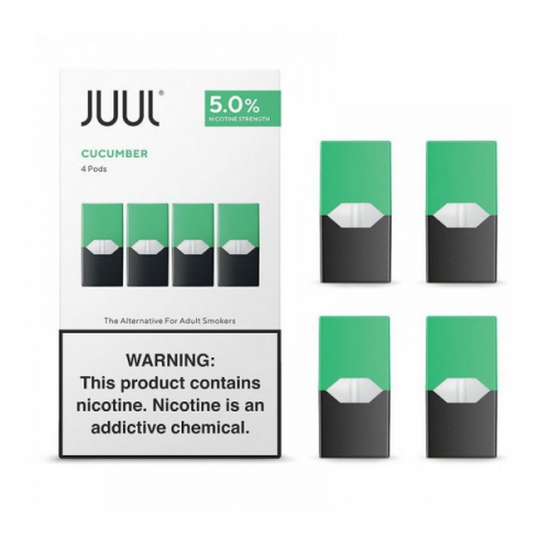Juul Cucumber 5% Nikotinli Pod Kartuşları 4'lü Paket