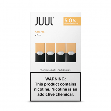 Juul Creme 5% Pod Kartuş Paketi - 4 Adet Kremalı Lezzet