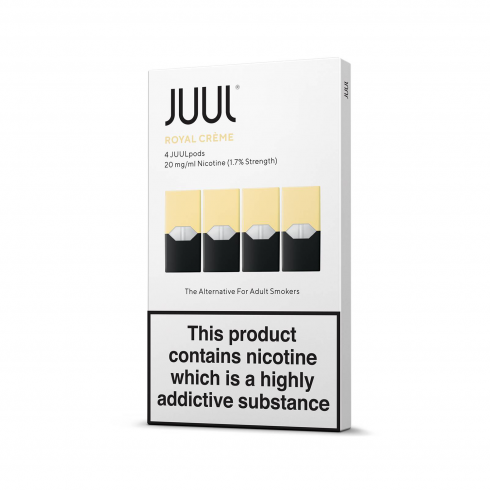 Juul Royal Crème 1.7% Nikotinli 4'lü Pod Kartuş Paketi