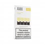 Juul Royal Creme 18mg nikotinli 4'lü kapsül paketi beyaz kutu.