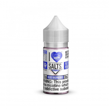 I Love Salts Blue Raspberry Salt Likit 30ml Mavi Şişe