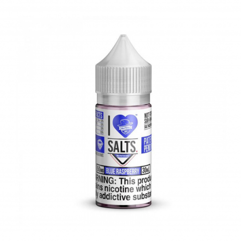 I Love Salts Blue Raspberry Salt Likit 30ml Mavi Şişe