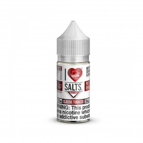 I Love Salts Classic Tobacco 30ml Salt Likit, 25mg nikotin
