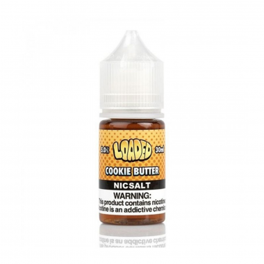 Loaded Cookie Butter Salt Likit 30ml Nicsalt, 5.0% nikotinli.