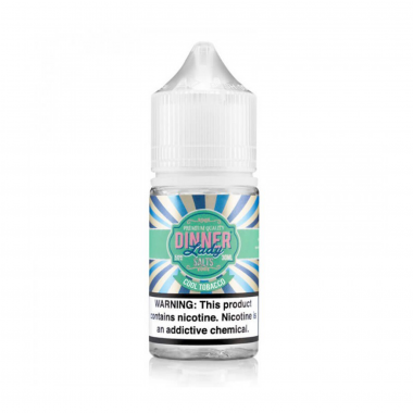 Dinner Lady Cool Tobacco Salt Likit 30ml Dinner Lady Cool Tobacco Salt Likit 30ml