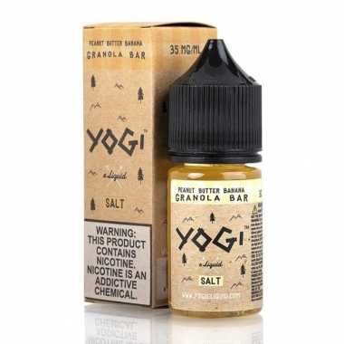 Yogi E Liquid Salts - Peanut Butter Banana Yogi Salt - 30ml Yogi E Liquid Salts - Peanut Butter Banana Yogi Salt - 30ml