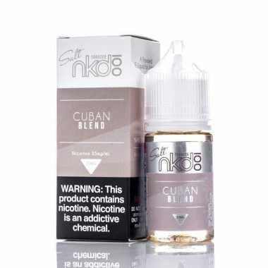 NKD 100 Salt E-Liquid Tütün Cuban Blend 30ml Nikotin 35mg
